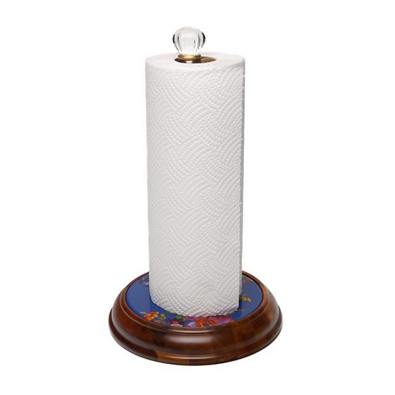Beechwood Paper Towel Holder - For Light Sleepers