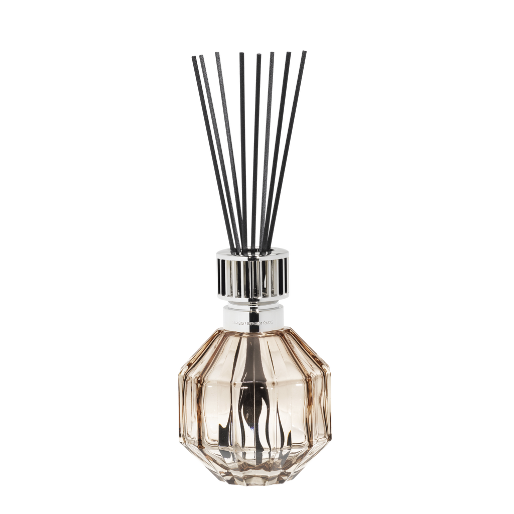Beige Reed Diffuser Gift Box with Cotton Caress