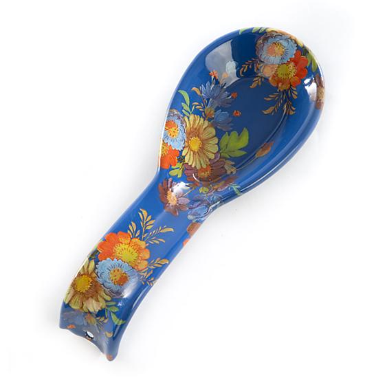MacKenzie-Childs Flower Market Spoon Rest - Lapis
