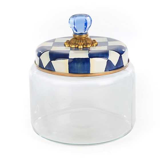 MacKenzie-Childs Royal Check Kitchen Canister