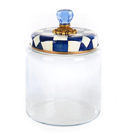 MacKenzie-Childs Royal Check Kitchen Canister