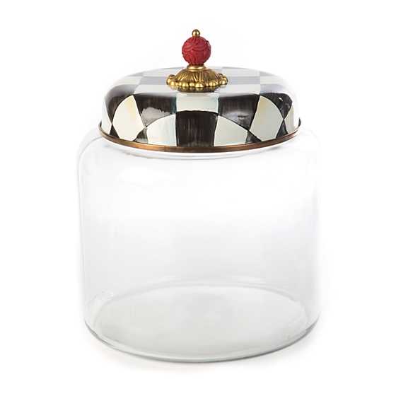 MacKenzie-Childs Courtly Check Kitchen Canister