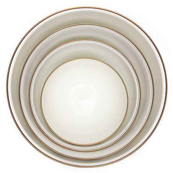 Sterling Check Enamel Everyday Bowl