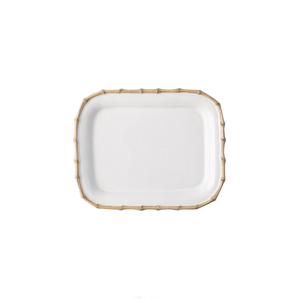 Juliska Classic Bamboo Natural 12'' Rectangular Platter