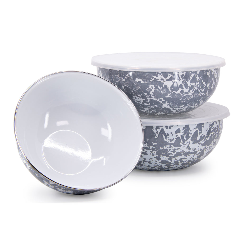 Grey Swirl Mixing Bowl