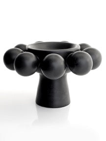 Footed Bowl Alabaster Matte