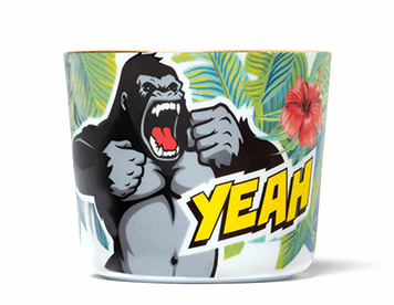 Comic Cups Marvellous Monkey Champagne Goblet