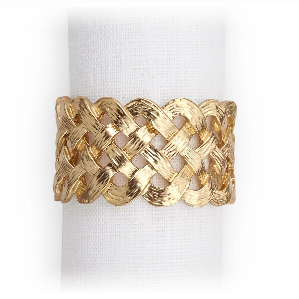 L'Objet Braid Napkin Jewels (Set of 4)