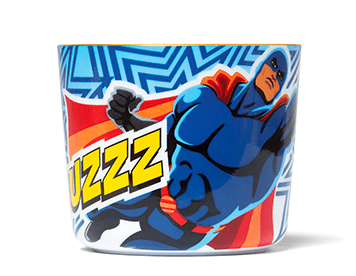 Comic Cups Star Man Champagne Goblet