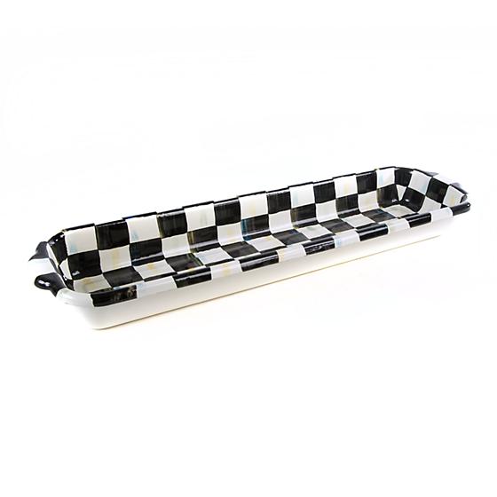 MacKenzie-Childs Courtly Check Baguette Dish