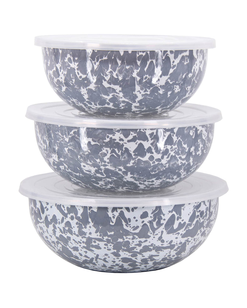 Grey Swirl Mixing Bowl