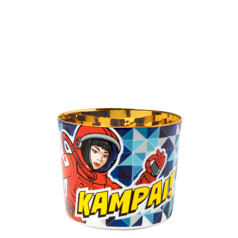 Comic Cup Goblet Galaxy Girl