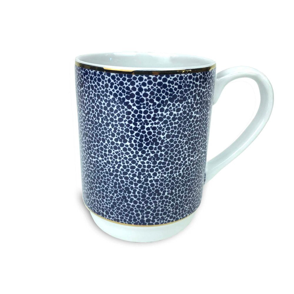 Panthera Indigo Mug Lagoon Linens