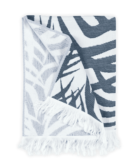 Matouk Zebra Palm Beach Towel Jungle