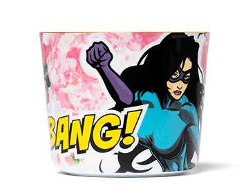 Comic Cups Glamour Girl Champagne Goblet