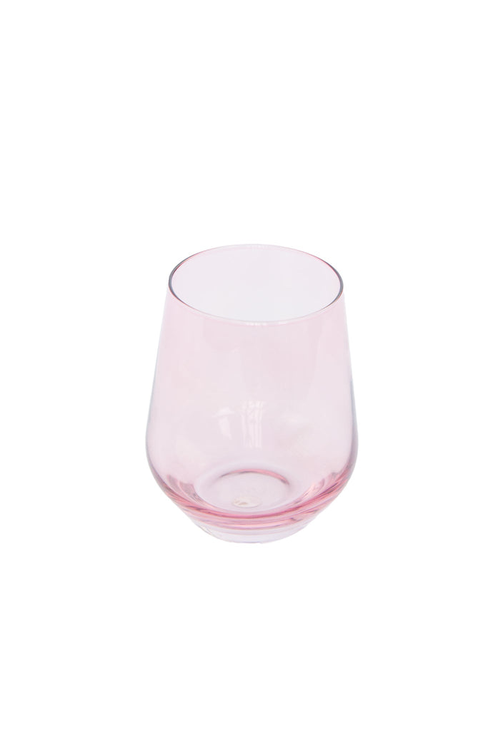 Colored Wine Stemless S6 Rose