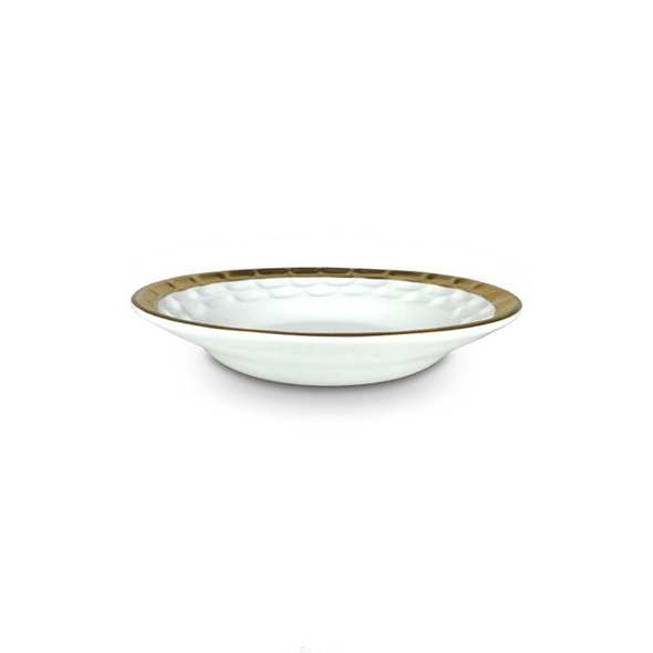 Michael Wainwright Truro gold dinner bowl